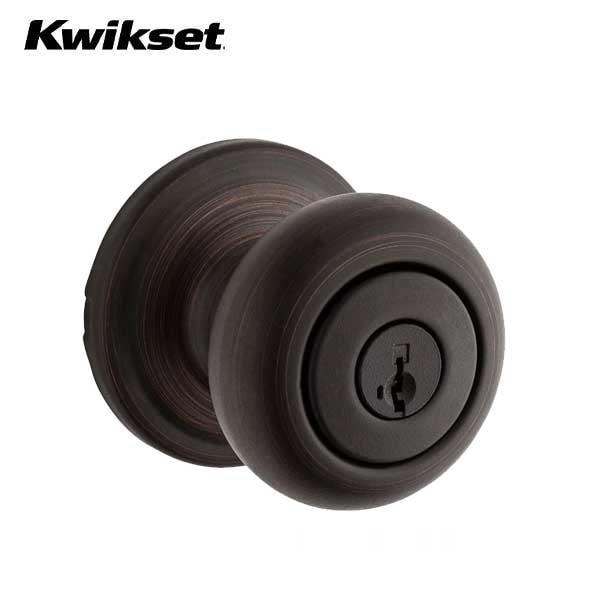 Kwikset Kwikset Hancock Entry Door Knob with Round Rose /